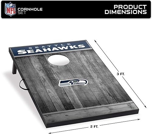 Vista 58 de Wild Sports Juego de Cornhole de madera MDF NFL de 2'x3