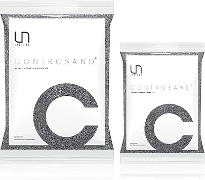 UNS Controsand - Maui, 3L - Natural Freshwater 0.4-0.9mm Black Sand for Aquascaping Planted Tanks - Aquarium, Terrarium, Paludarium Substrate for Betta, Shrimp, Fish, Jumping Spider, Turtle