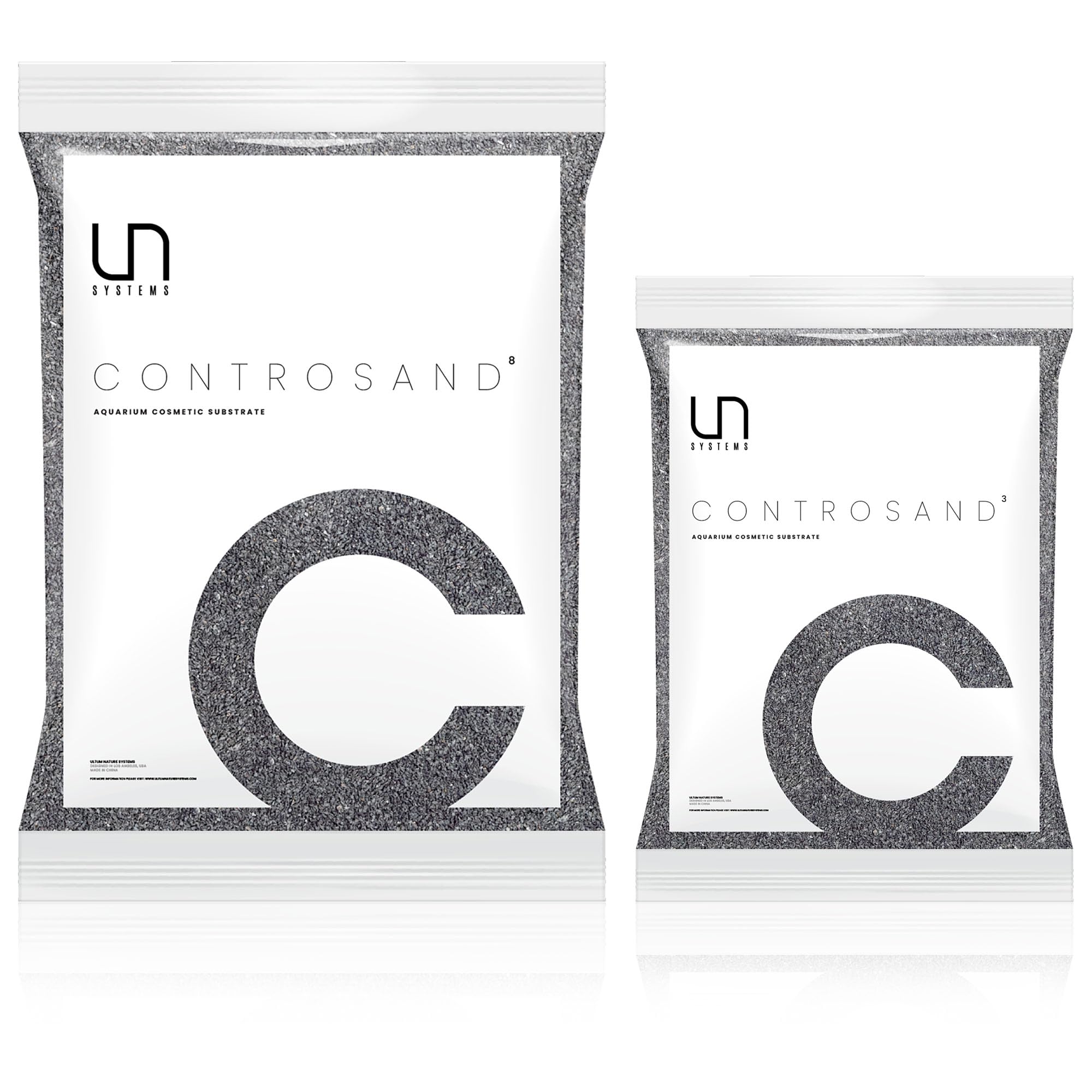 UNS Controsand - Maui, 3L - Natural Freshwater 0.4-0.9mm Black Sand for Aquascaping Planted Tanks - Aquarium, Terrarium, Paludarium Substrate for Betta, Shrimp, Fish, Jumping Spider, Turtle