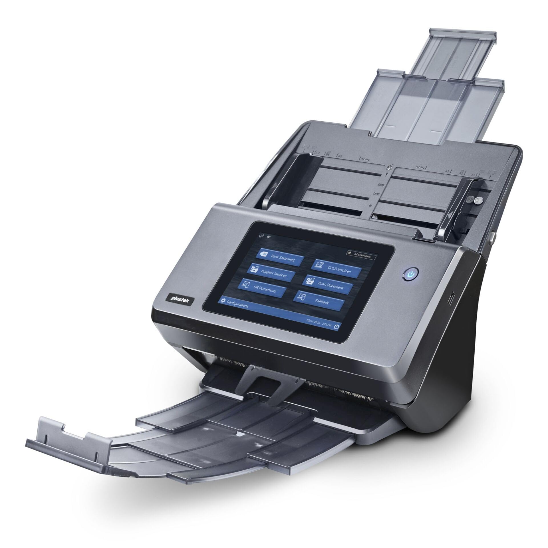 ESCAN A450 PRO - A4 DUPLEX ADF NETZWERK SCANNER