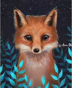 Amazon.com: DIAMOND ART CLUB Fox Diamond Painting Kit, Fun DIY