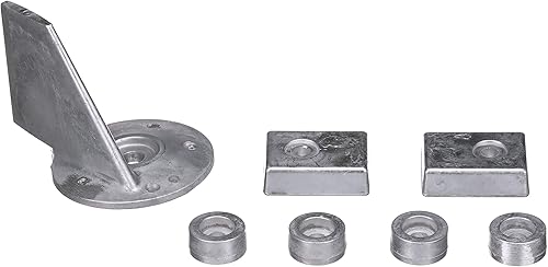 Seachoice Kit de ánodos, Suzuki 40-50hp, aluminio, libre de cadmio, respetuoso con el medio ambiente