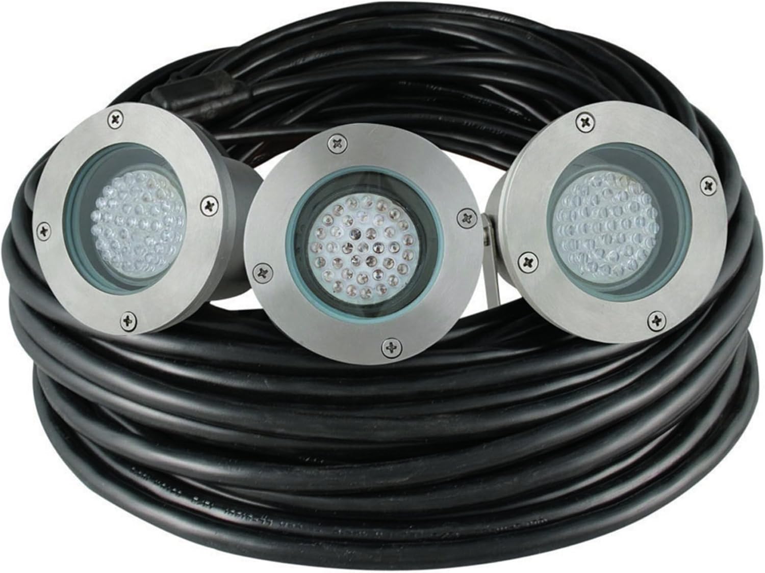 Star 1/2 HP Outdoor Pond Fountain Pump/Aerator with 3 Patterns (15' Tall Water Fountain) Contractor Grade, Made in The USA (Lighting Kit)