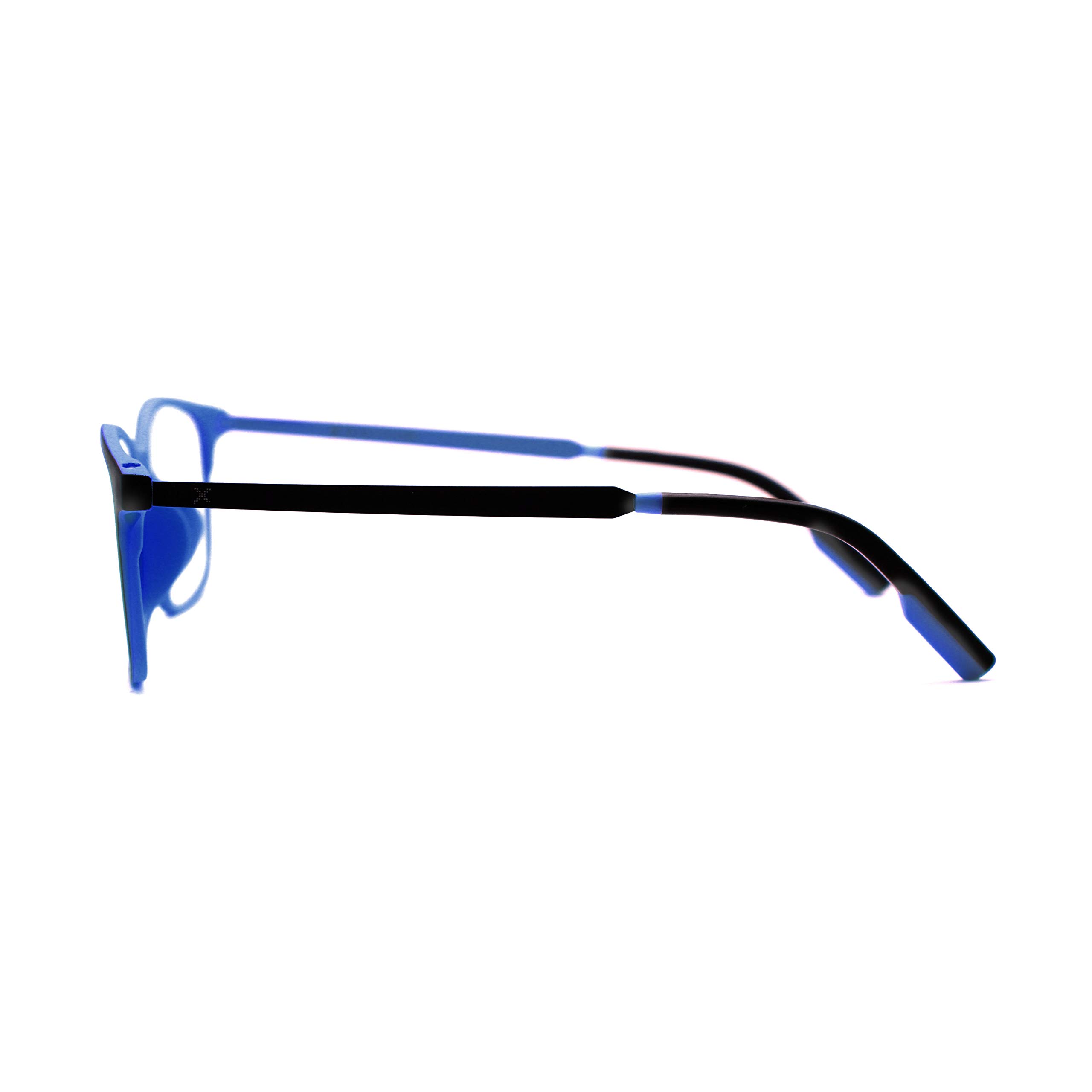 PIXEL LENS FOTOCROMATICI SUNNY BLU Occhiali PC, TV, Tablet, Gaming. Contro Stanchezza Occhi, Comfort Visivo, Montatura Leggera Acciaio-TR90, Certificati Luce blu -41% e UV -100%,Test Università Torino
