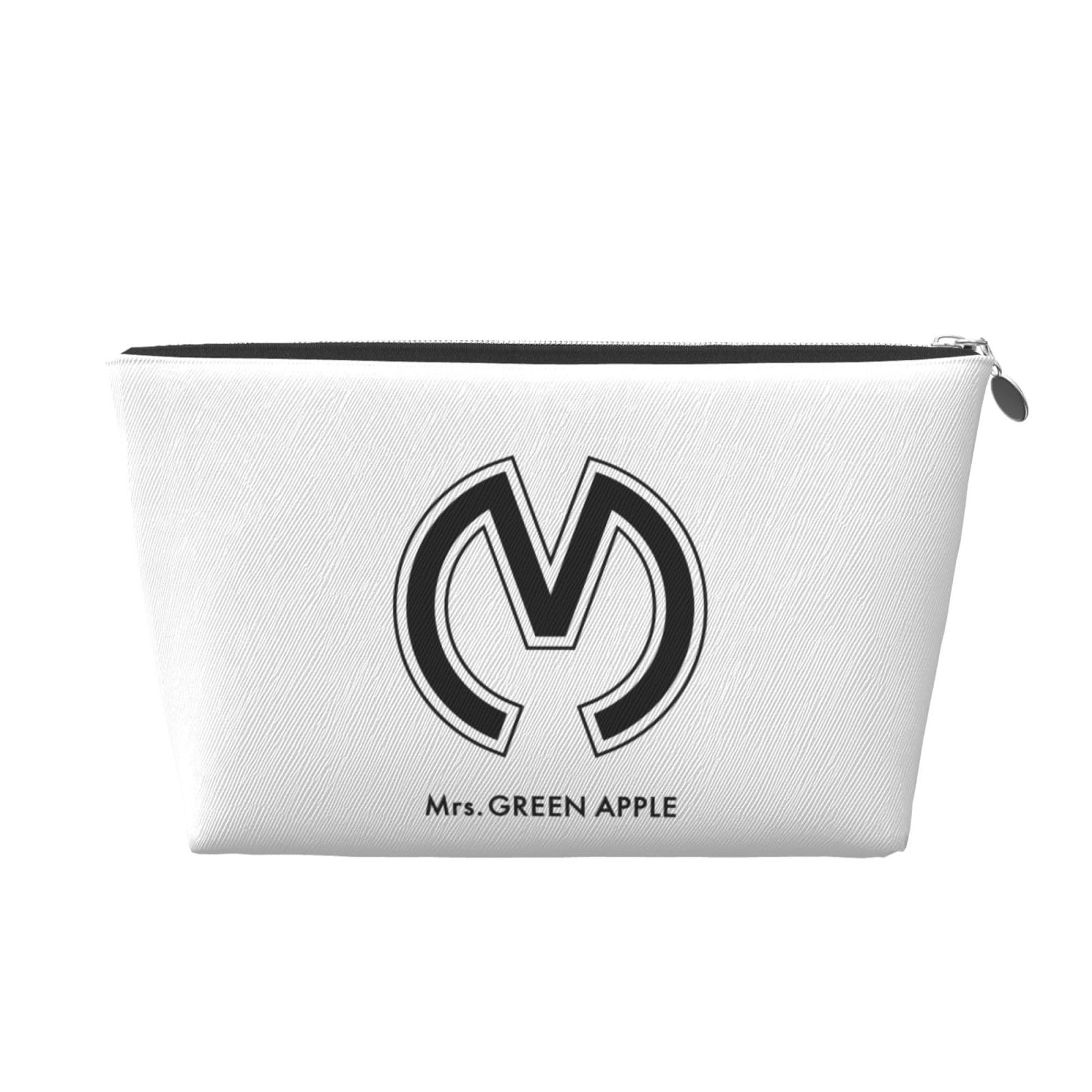 Amazon.co.jp: ミセスグリーンアップル 化粧ポーチ 革製化粧ポーチ