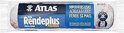 Atlas - Rolo RendPlus Multiuso de 23cm de Microfibra com Manta com 10mm de Altura para Pintura Gerais