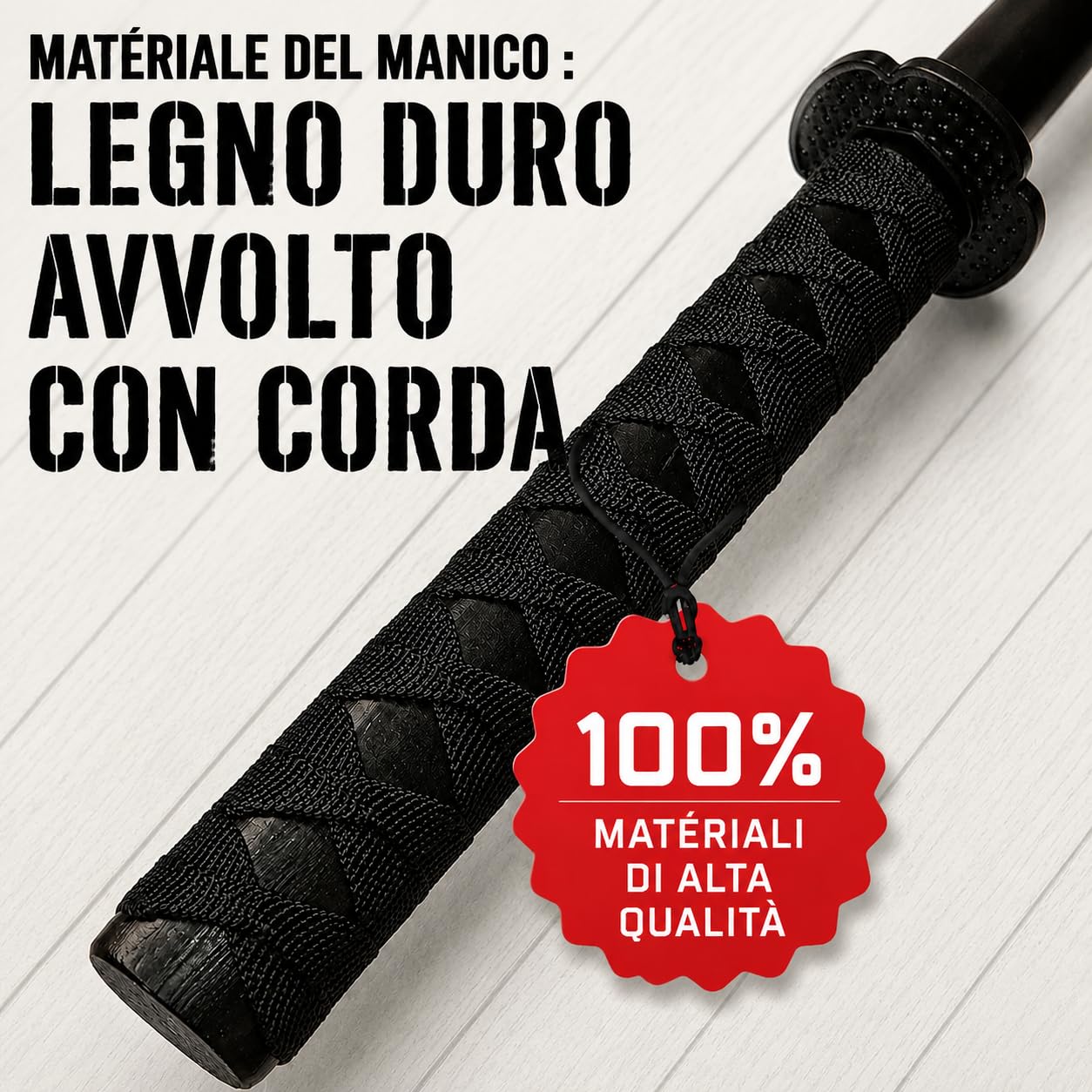 Bokken in legno, Shinai, Katana Wakizashi Tanto, Spada Kendo Accessori per armi in legno, Allenamento di combattimento con spada Kendo, Spada Samurai, Gioco di ruolo Cosplay Iaido