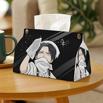 Amazon｜ティッシュケース 進撃の巨人 リヴァイ 兵長 ティッシュ