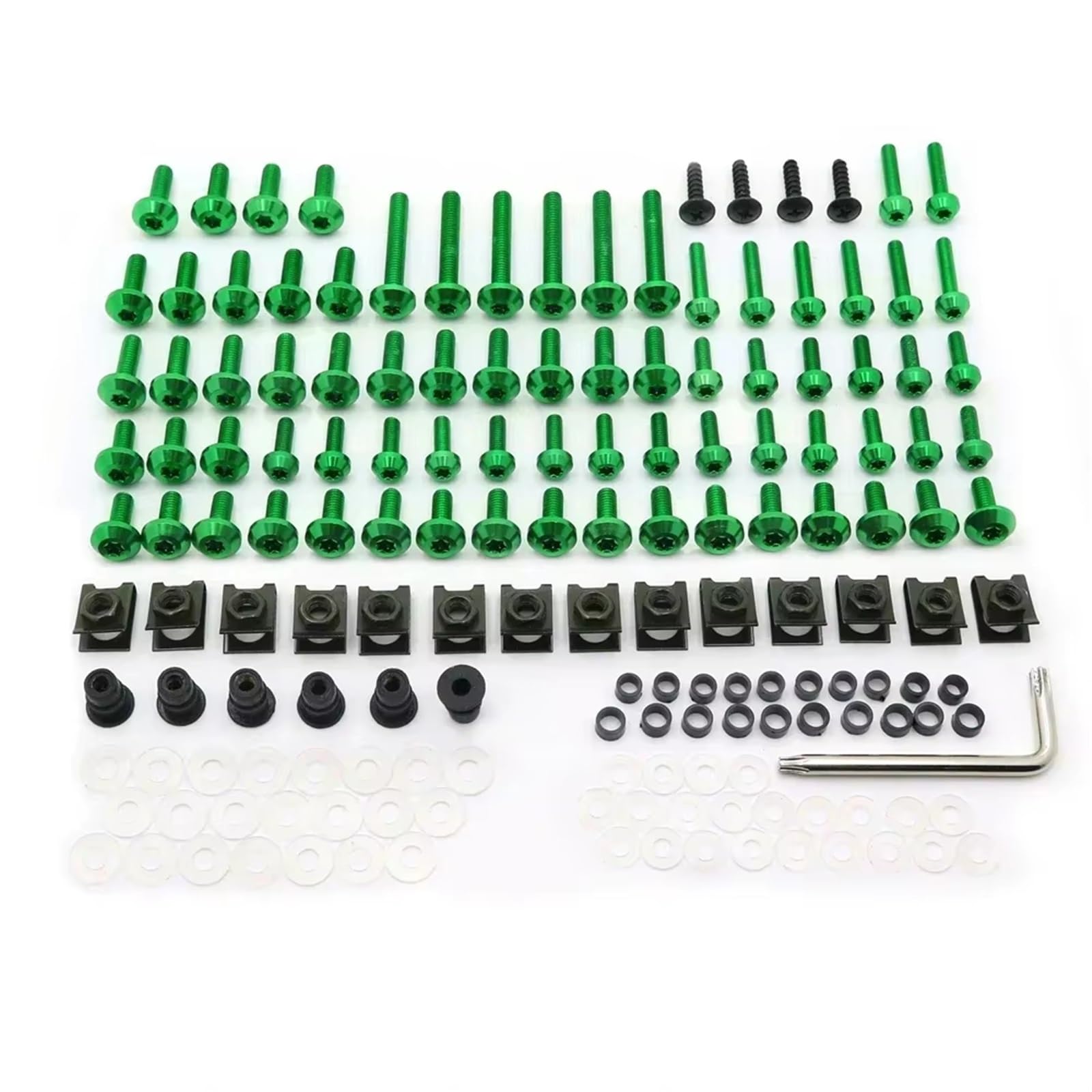 Kompatibel Mit Für CBR600F4 Motorradverkleidung Bolzen Kit Karosserieschrauben Befestigungsschrauben Modifikation Ersatzteile Zubehör Schrauben Und Muttern