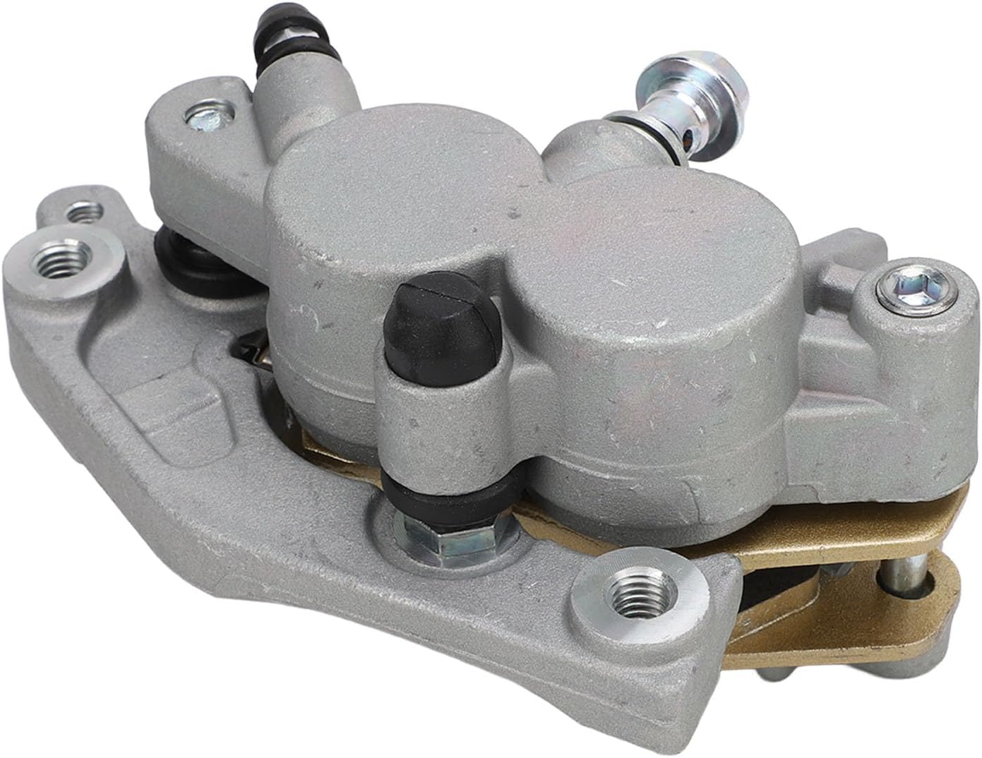 Front Brake Caliper with Pads for KX125 KX250 KX250F KX450F KX500 KDX200 KDX220 - Metal Stability Performance 43080‑0081