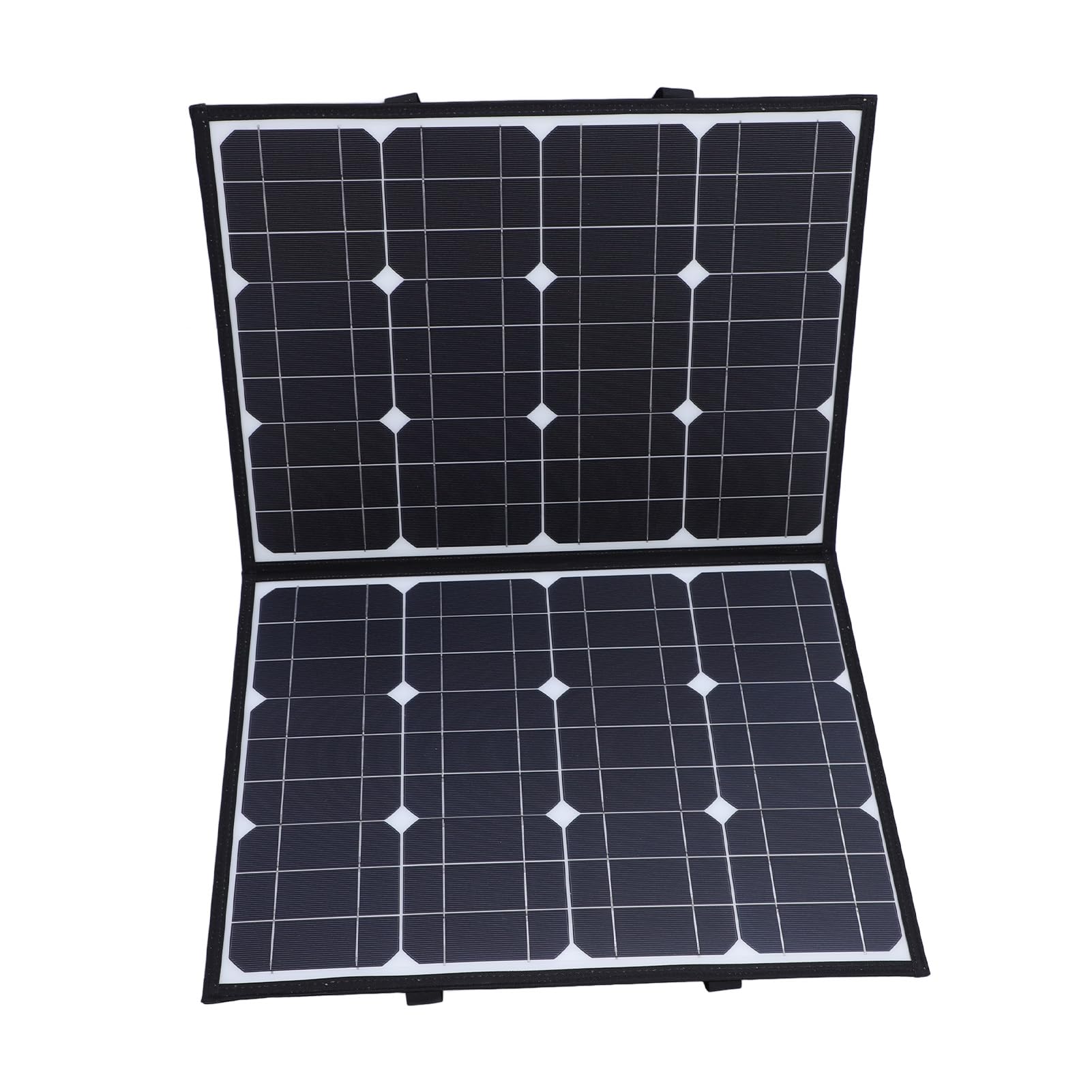 Kit de chargeur portable double USB monocristallin à panneau solaire pliable de 200 W à haute efficacité avec guide d'angle pour le camping, la randonnée et les activités de plein