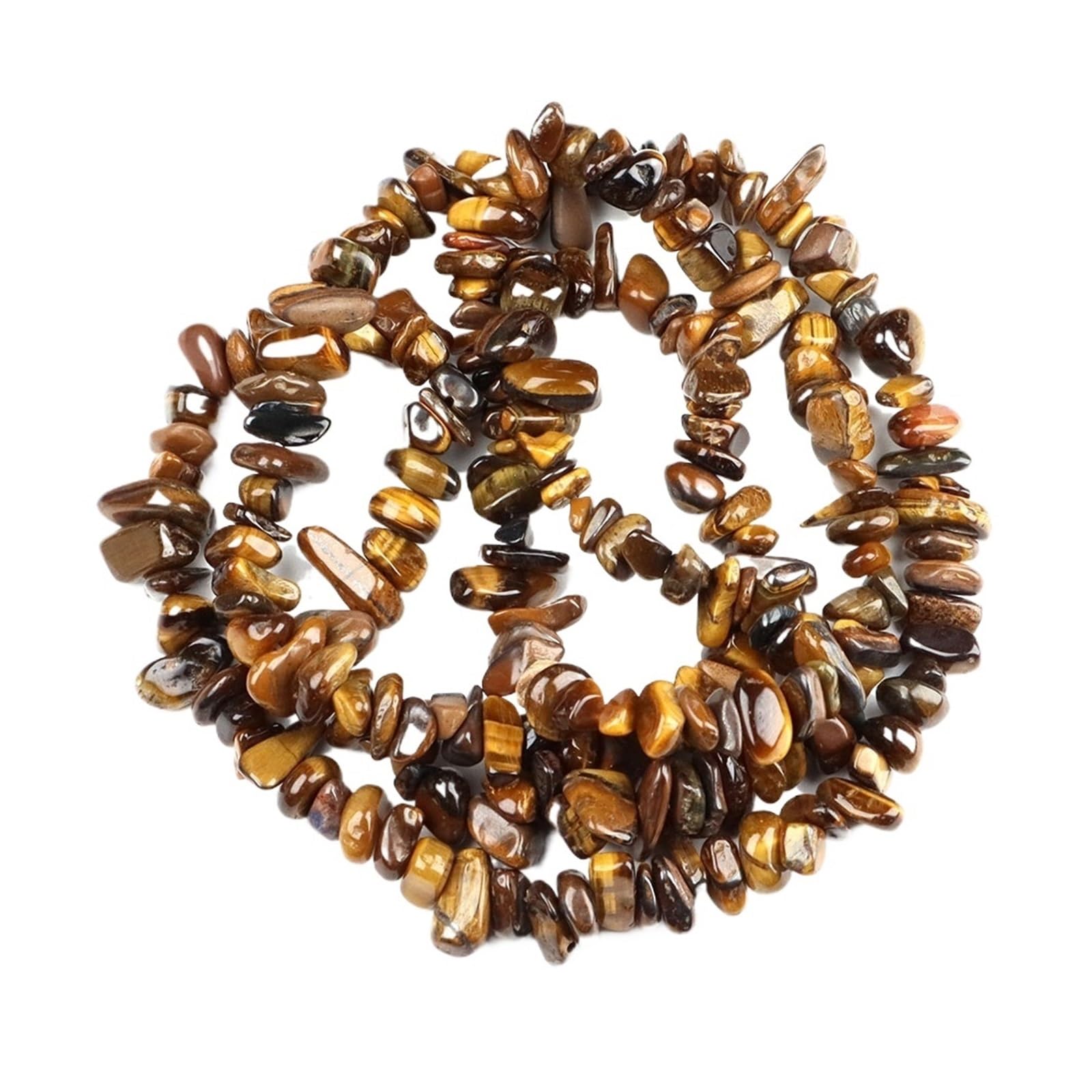 Perles de gravier malachite naturelle pour fabrication bijoux collier bracelet DIY 40cm