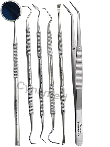 Miniatura 2 de Herramientas dentales de alta calidad, removedor de placa para dientes, kit de limpieza profesional de higiene, raspador de dientes de acero
