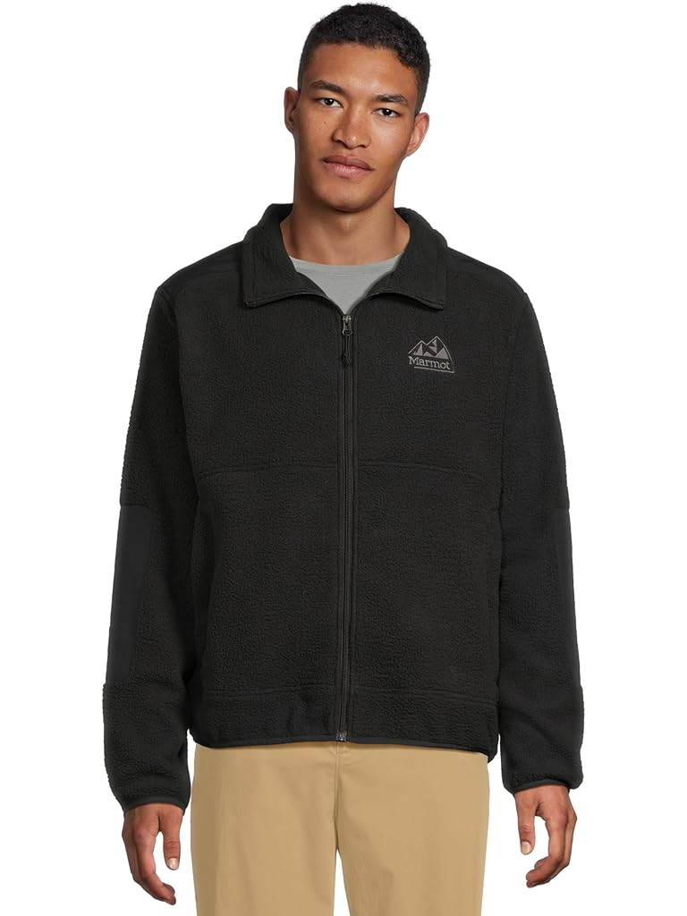 Black Marmot Wanderer High Pile Fleece Jacket