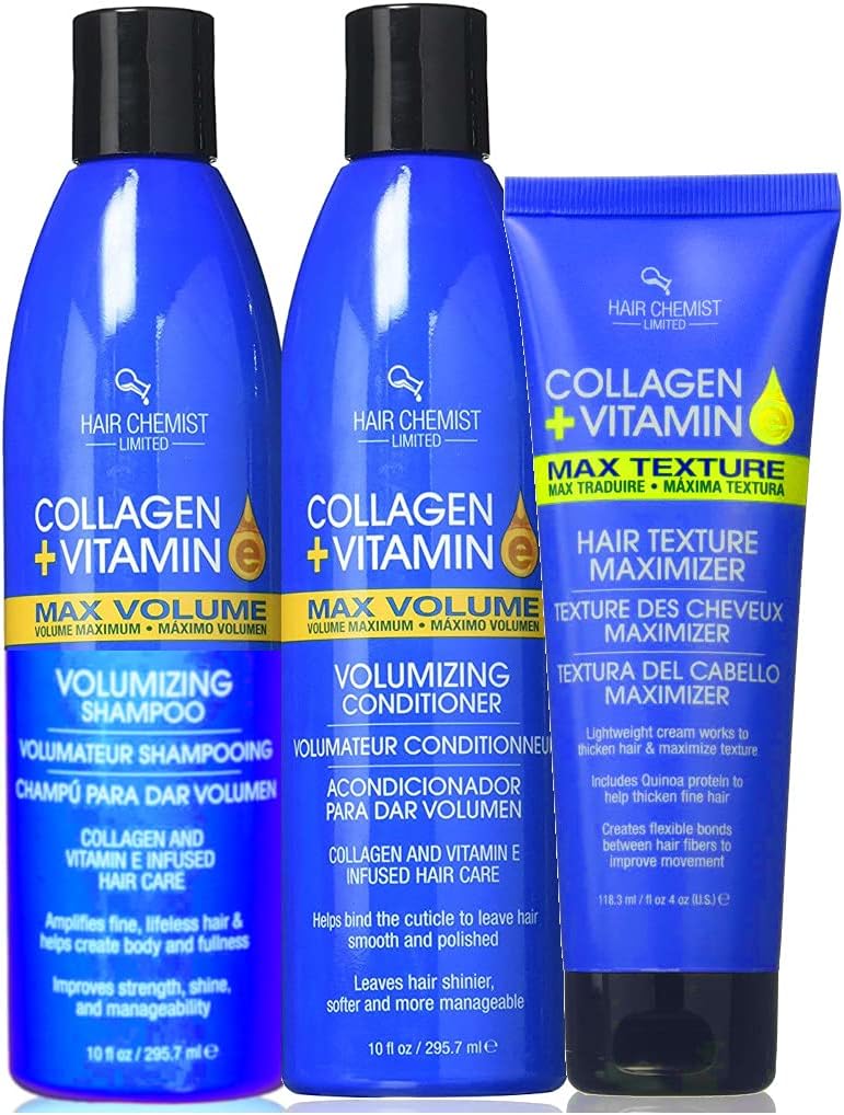 Hair Chemist Collagen & Vitamin E Max COMBO Volume Shampoo 295 ml