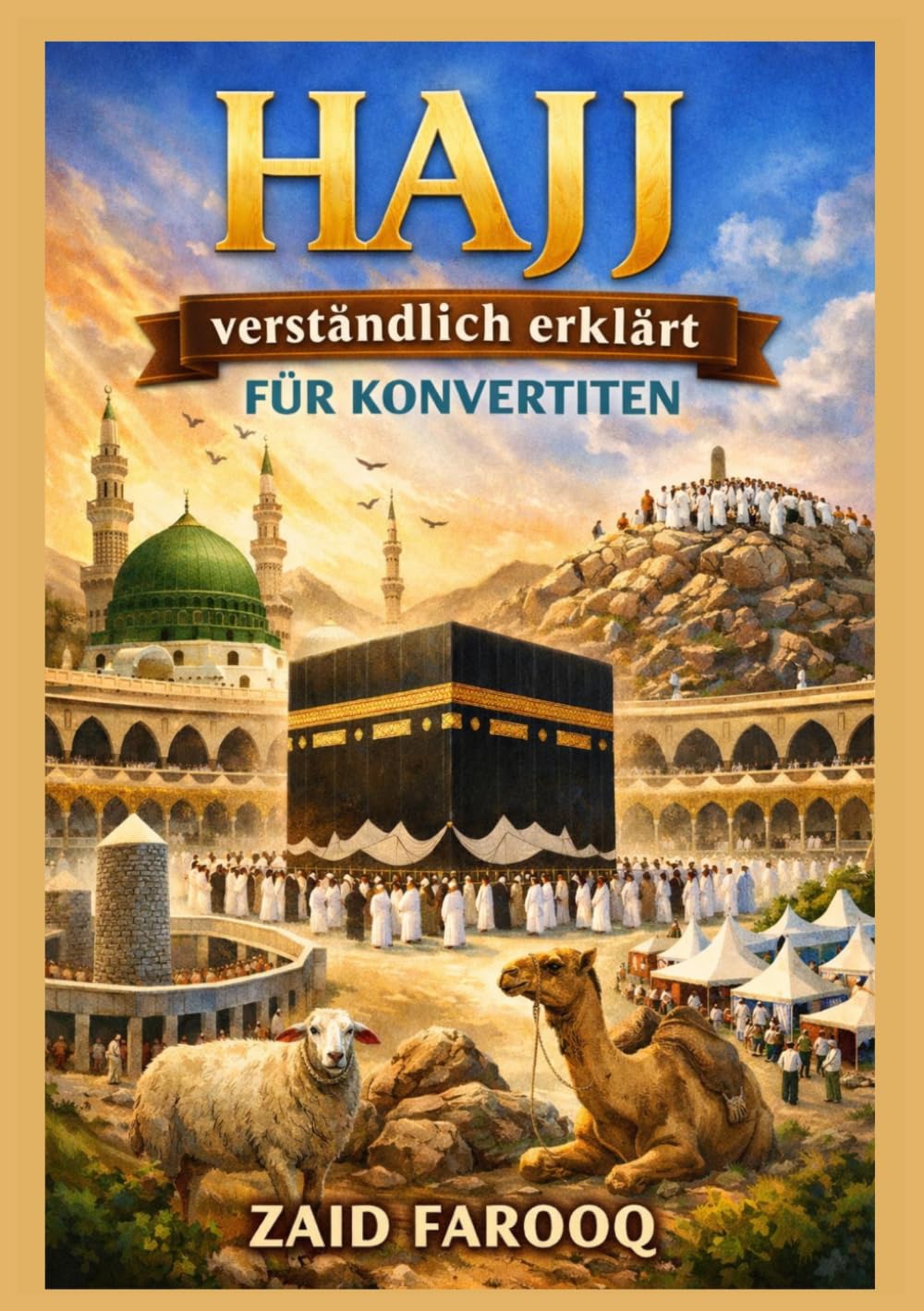 Hajj verständlich erklärt für Konvertiten: Ein praktischer und zuverlässiger Begleiter für neue Muslime, die die Hadsch mit Klarheit, Zuversicht und ... vollziehen (Zaid Farooq Islamische Serie)