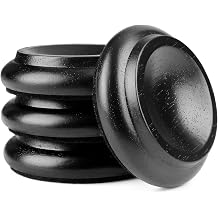 Piano Caster Cups Furniture Pads Upright Piano Caster Cups Wood Coasters Cups Floor Protectors for Furniture Furniture Floor Protectors Black, 4