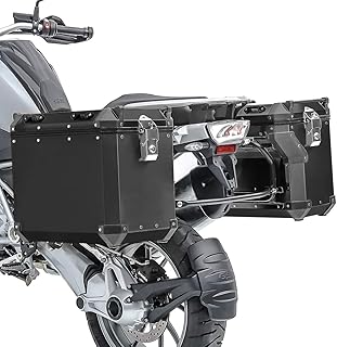 Set Alu Koffer für BMW R 1200 GS Exclusive 17-18 + Kofferträger ADX90B