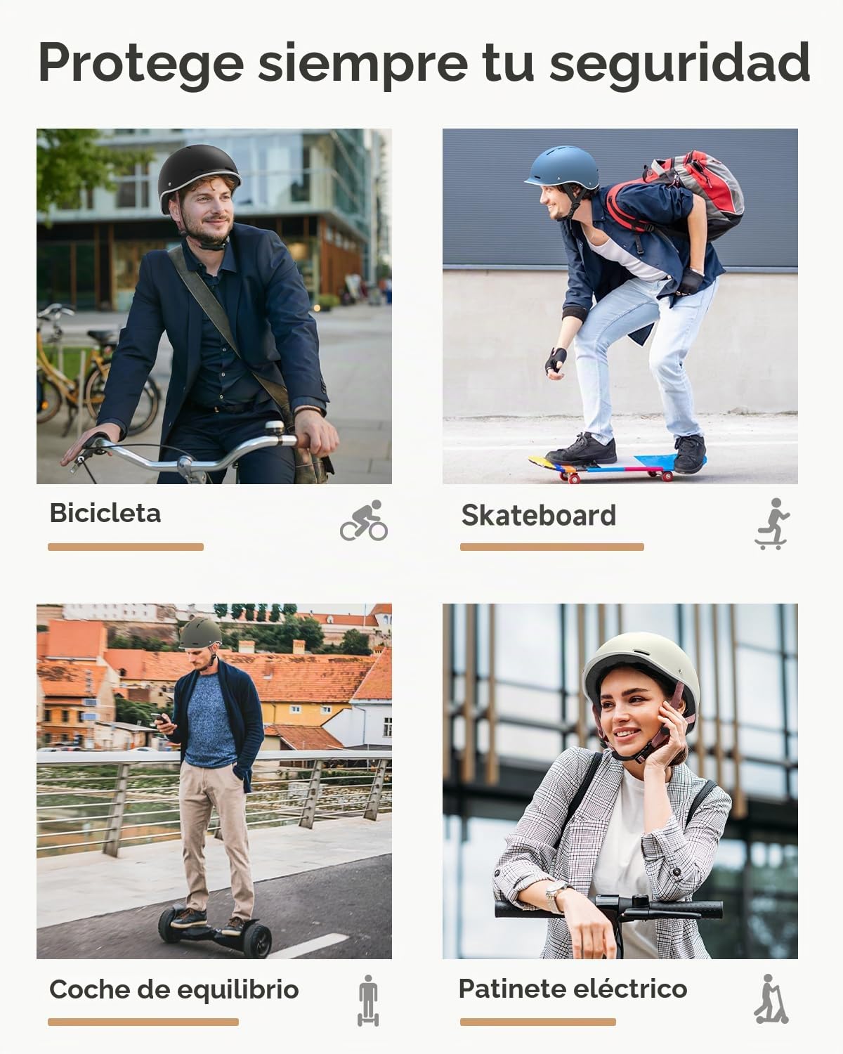 Findway Casco de bicicleta para hombre y mujer, casco de ciclismo para el tráfico urbano y viajeros, ofrece protección para ciclismo de carretera, patinaje y bicicleta eléctrica, con 14 canales de