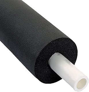 1 Pack Insulation Pipe, Heat Preservation Foam Tubing Cover 1/4" 1/2" 7/9" 1-1/4" 1-7/8" Tube Wrap Protection for Outdoor Indoor Swimming Pool Handle and Winter Water Pipes(1-7/8"x1/2" x6.6ft)