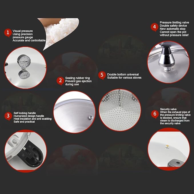 Olla a Presión de Aluminio 23L Cryfokt miniatura 4