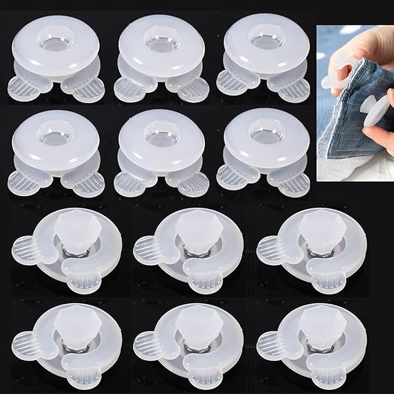 Taicols 12 Pcs Duvet Comforter Clips, Plastic Comforter Grippers, Duvet