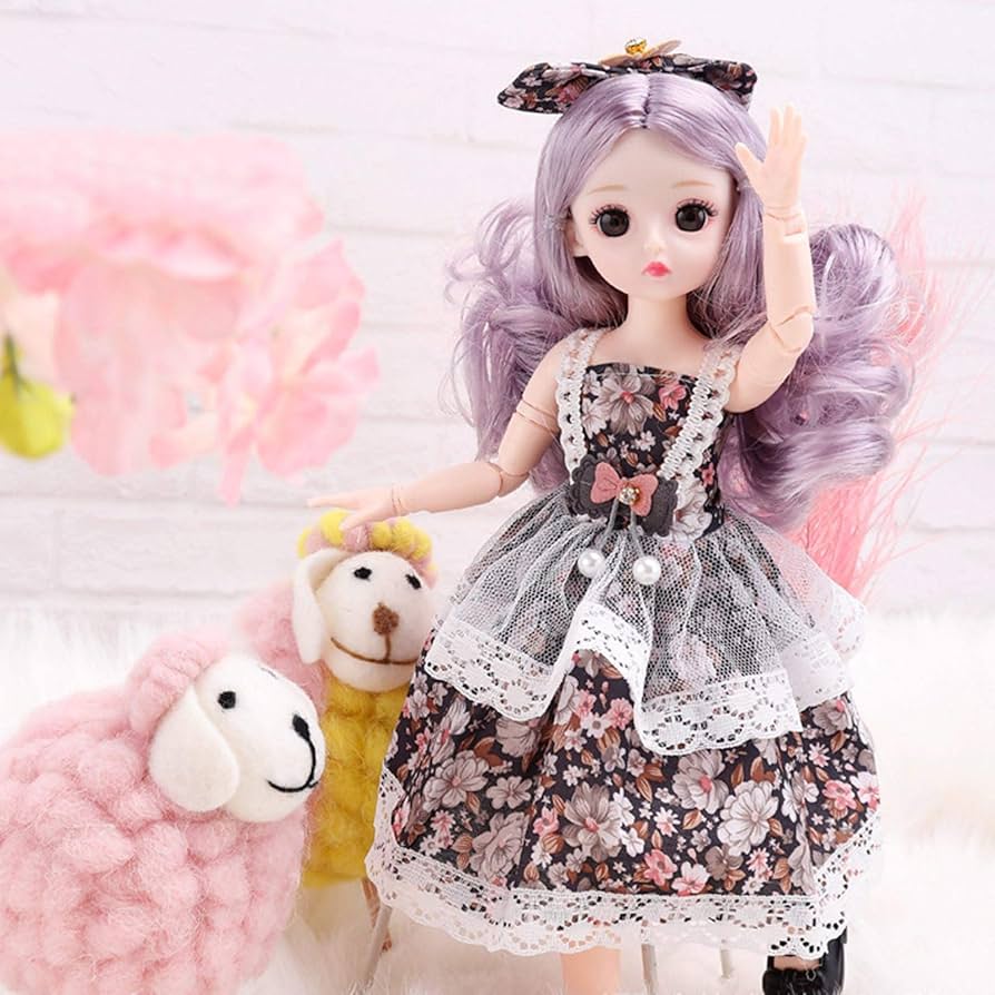 Amazon | SEVOLY 30CM 可愛いドール 23関節 BJDドール 1/6サイズ
