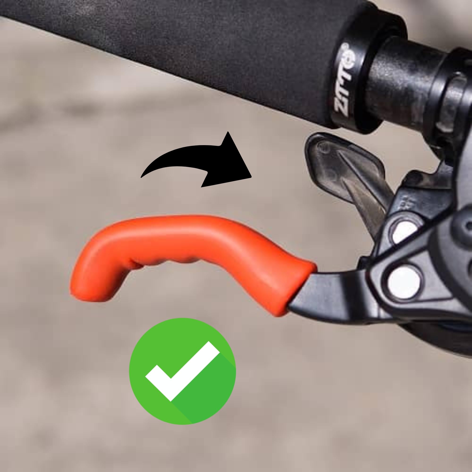 AUTOZOCO Protezioni Manopole Freno Per Bici In Silicone, Antiscivolo E Morbide, Universali 7,5x1,4 Cm, Confezione Da 2, Colore Blu