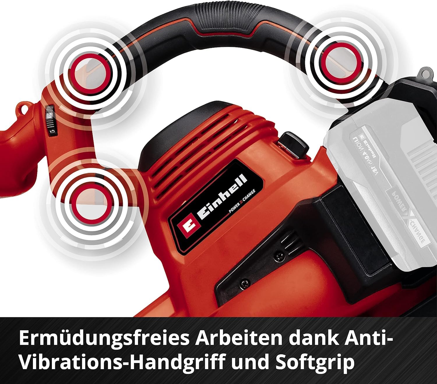 Einhell Akku-Laubsauger GE-CL 36/230 Li E-Solo Power X-Change (Lithium-Ionen, 18 Volt, Saug-/Blasfunktion, Turboschalter, inkl. Saugrohr + Blasrohr, ohne Akku und Ladegerät)