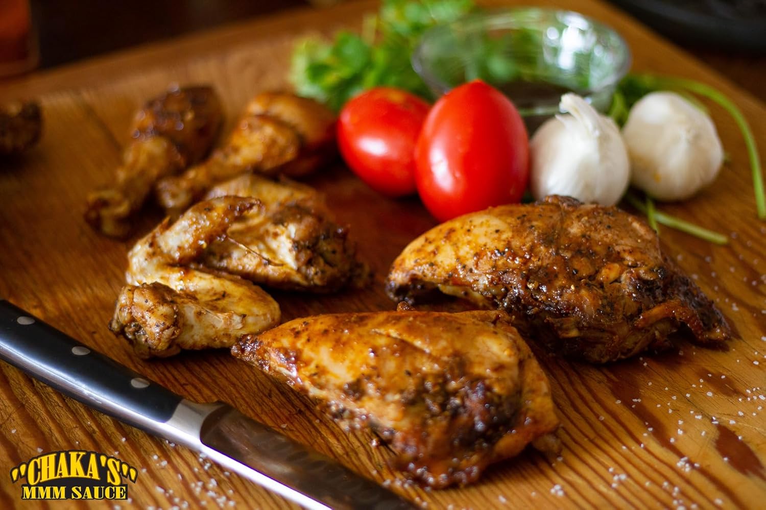 Chaka’s MMM Sauce Original Marinade (34oz) - Pack of 3 - Keto, Sugar Free, Low Carb Marinade