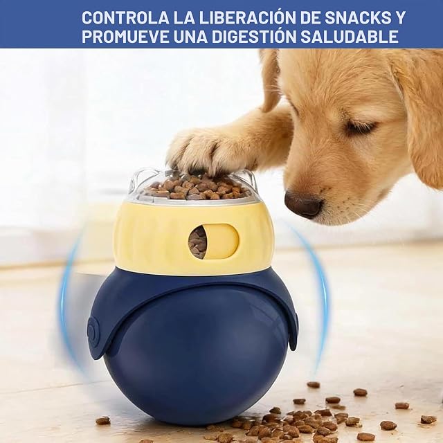 Foto 5 de 7 de Zuuyye - Juguete interactivo para gatos con dispensador de premios ajustable. Rompecabezas de inteligencia…