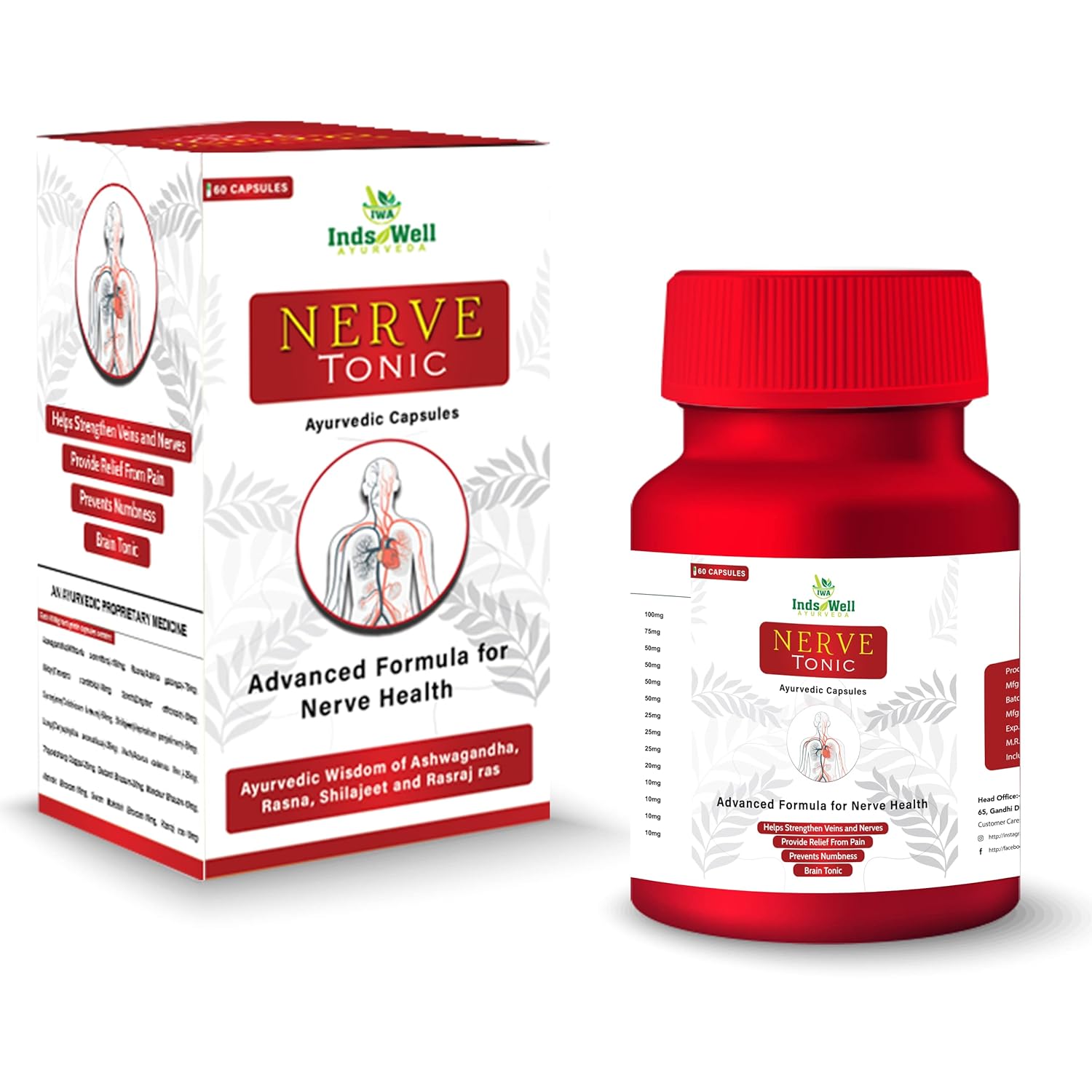 Buy Nerve Tonic Capsule 100 Ayurvedic Nerve Tonic Capsules