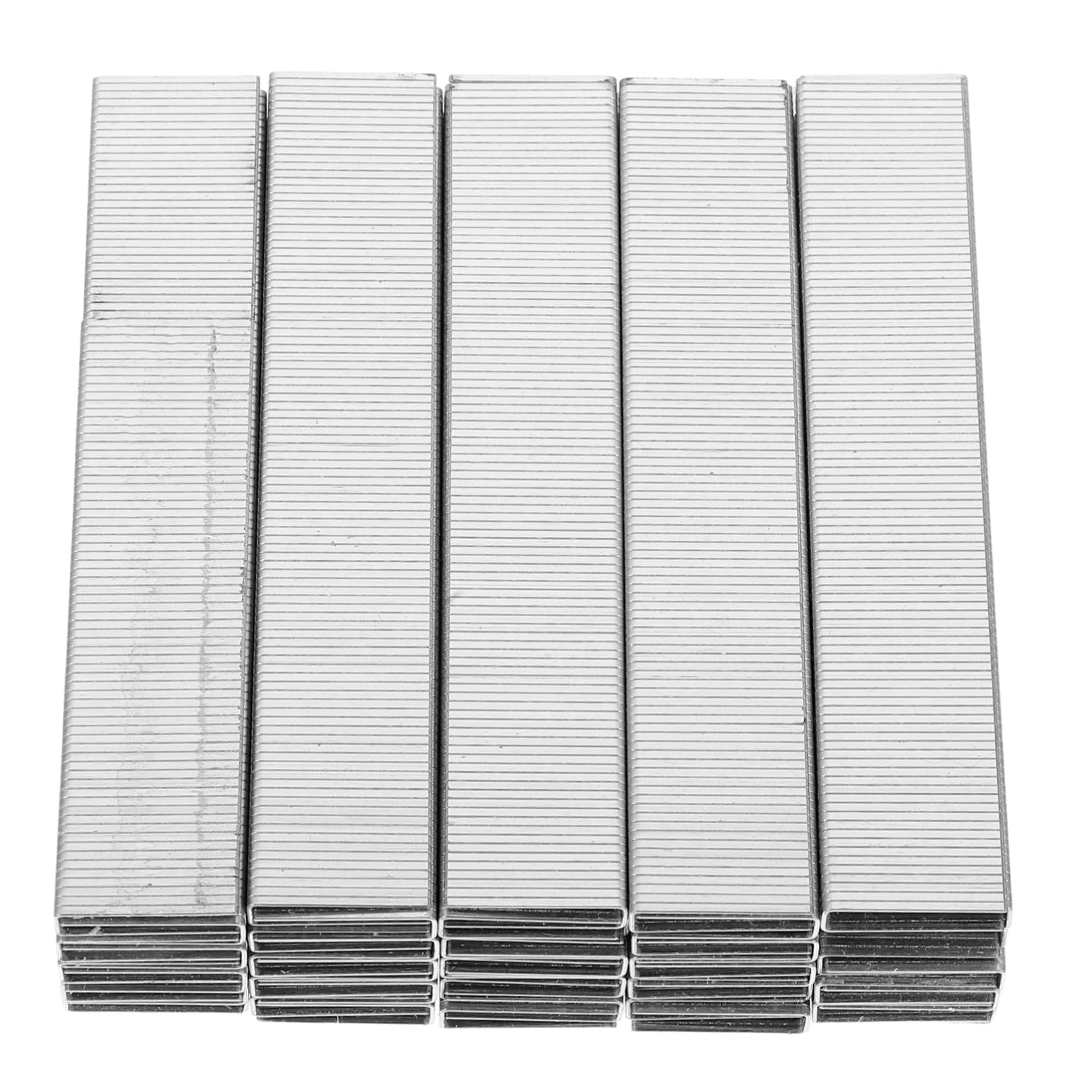 ORFOFE Graffette Metalliche per Chiodatrice U-forme Graffette Standard Piccole per Legno Elementi di Fissaggio per Recinzioni Metalliche Adatte per Graffatrice Elettrica e Progetti DIY