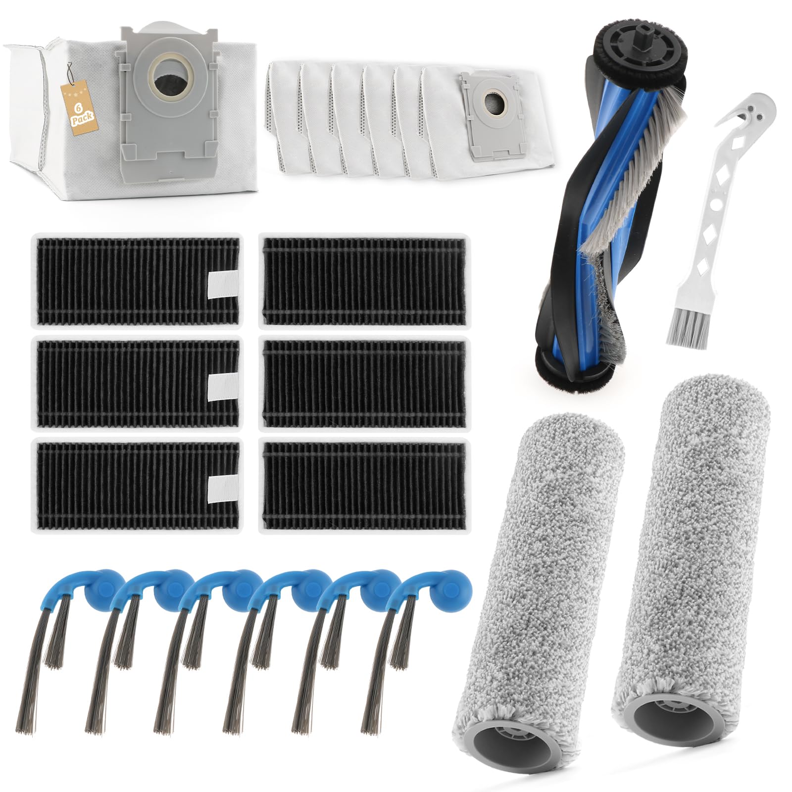 Kit d'accessoires pour Ecovacs Deebot T80 pour résoudre les pertes d'aspiration