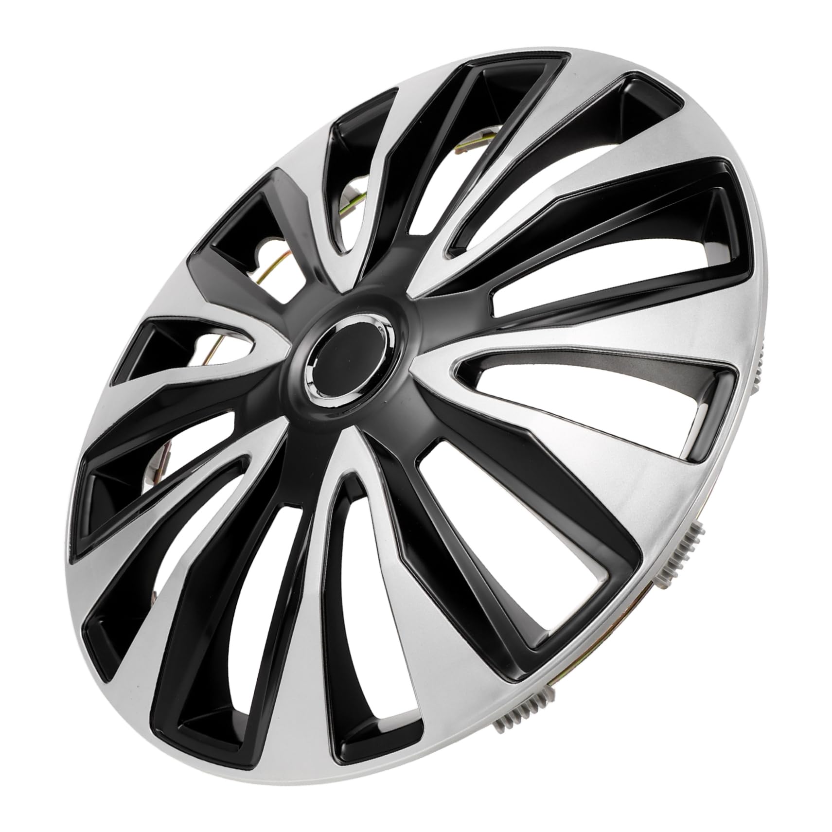 ULTECHNOVO Enjoliveurs de Voiture Décoratifs Cache-Roues Abs Couvre-moyeu Central pour Jantes