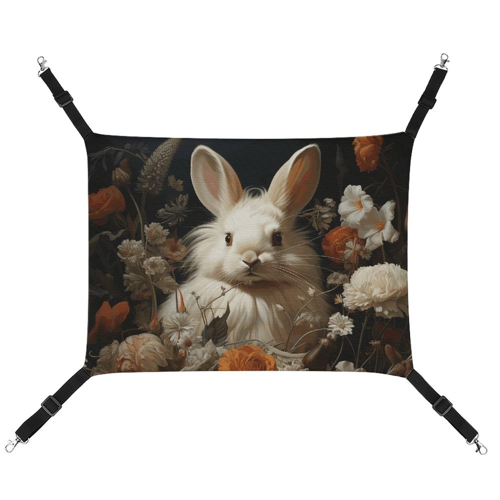 Hamac réglable pour chat contre le stress lit doux suspendu
