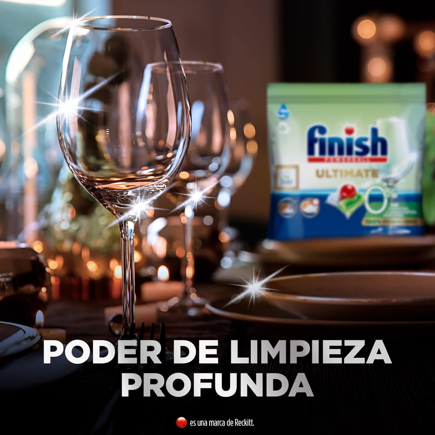Finish Ultimate 0% 210 Pastillas para Lavavajillas Ecológicas