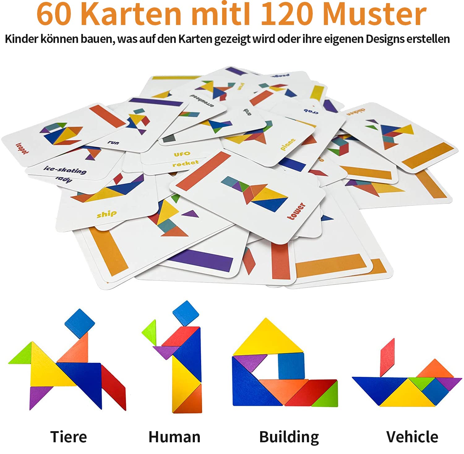 Shapes Puzzle LiRiQi Rompecabezas De Madera Con Forma