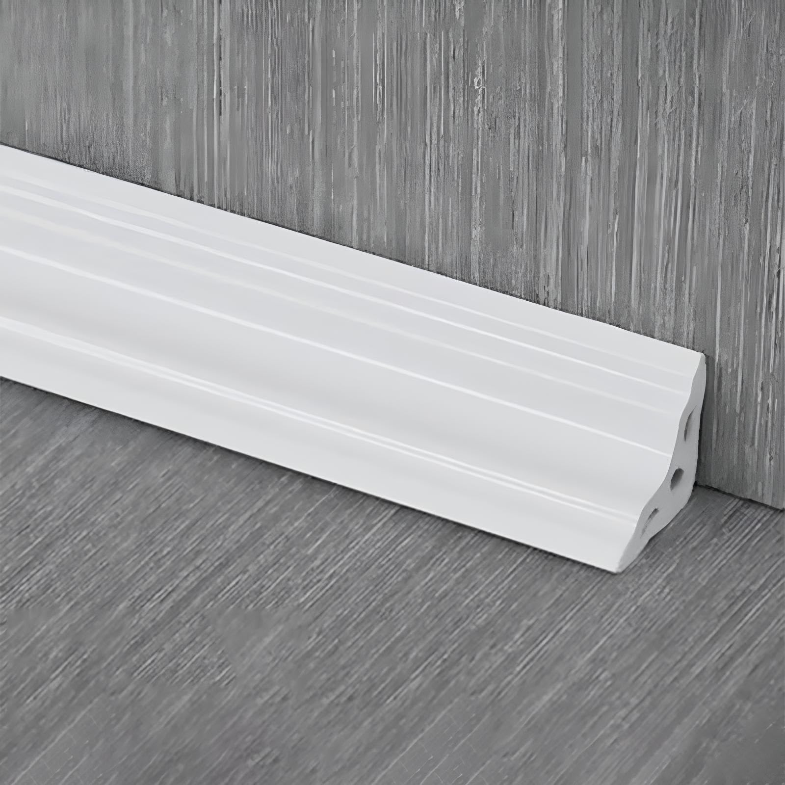 Moldura De Esquina Interior 100 Cm* 3 Piezas Moldura Cuadrante Rígida Paredes Techos Y Bordes De Habitaciones Solución Decorativa Elegante(Option 1)