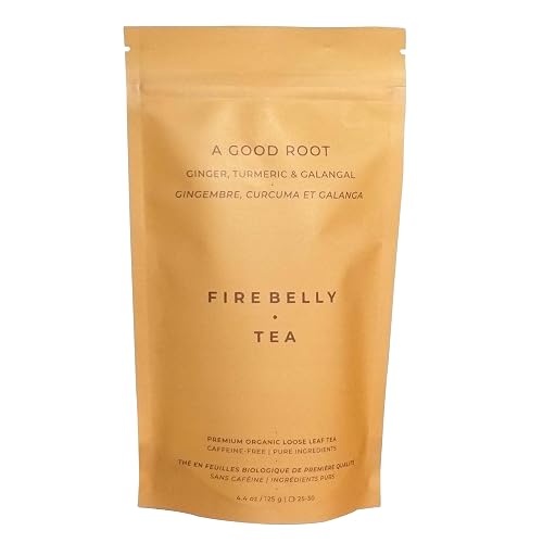 Firebelly Tea A Good Root, Organic Ginger, Turmeric & Galangal