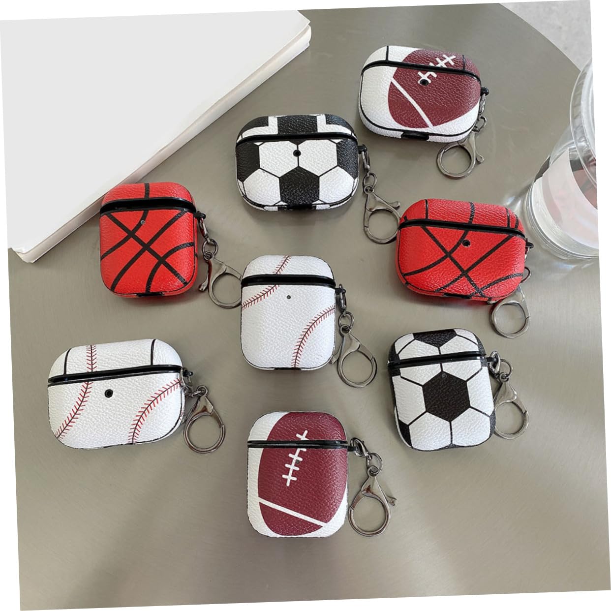 DOITOOL 5pezzi Custodia Protettiva Per Auricolari Wireless Design Basket Copertura Per Cuffie Accessorio Premium Per Protezione Urti