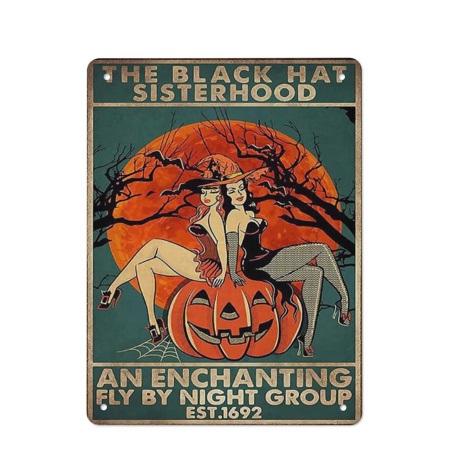 AOOEDM Sisters Metal Tin Sign for Home Bar Pub Kitchen Wall Art Deocr Man Cave Vintage Metal Sign Poster Plaque Signs Quotes Sign