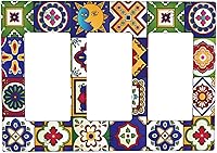 Vista 25 de Cubierta de interruptor de luz de animales de la jungla Tigre Koala Jirafa linda, cubierta de interruptor de pared de palanca única decorativa de 1