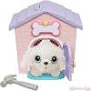 Little Live Pets My Puppys Home Minis - Pink & Purple Home | Plush Toy and Kennel Play Set. Build Your Puppys House, Name Your Puppy and Surprise! Dog Appears! Whichever