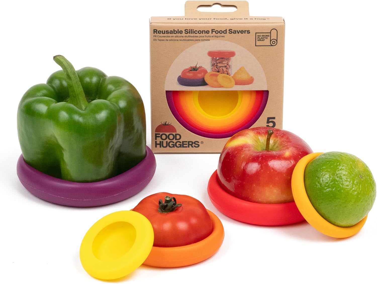 Autumn Harvest set of Food Huggers silicone covers