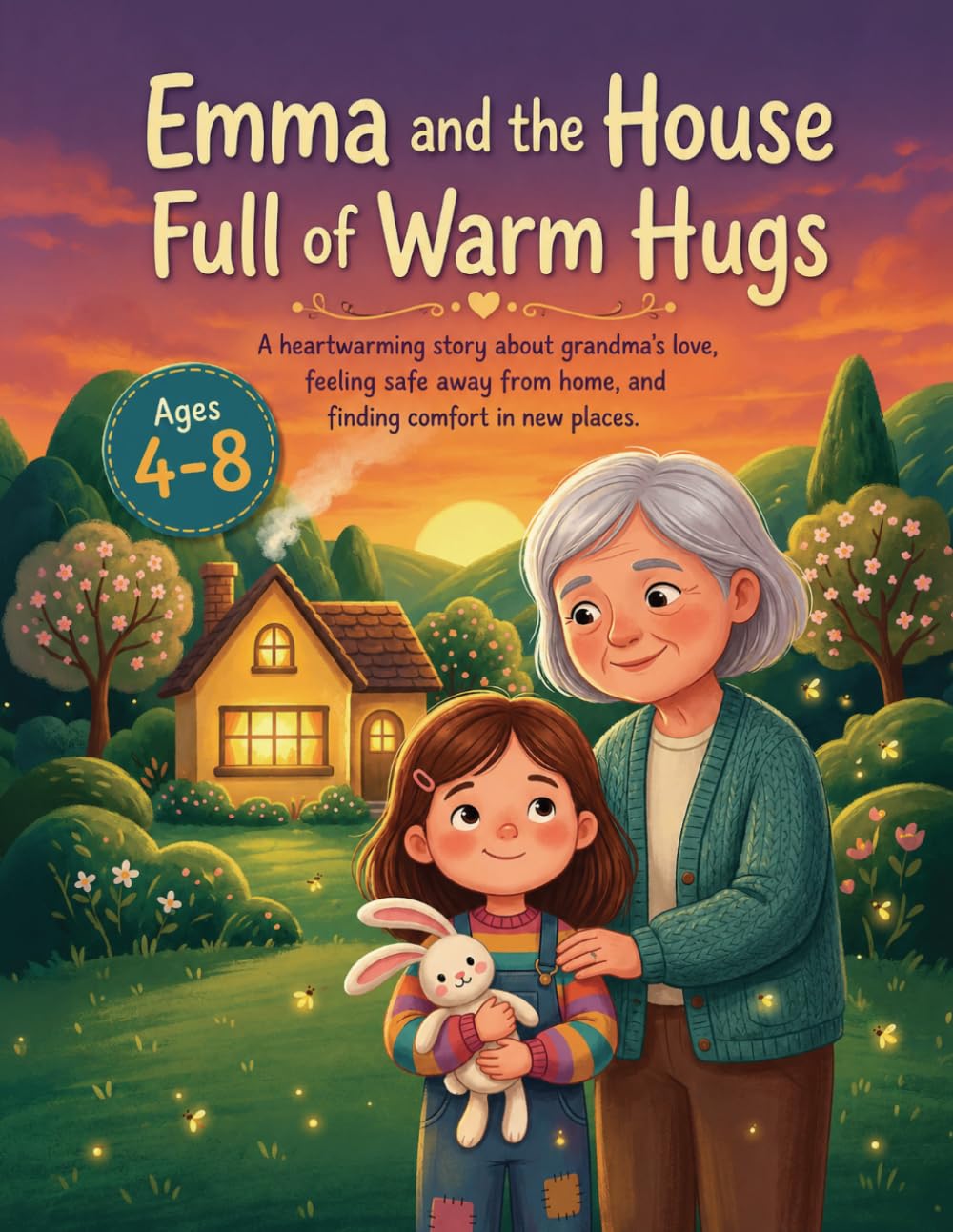 Emma and the House Full of Warm Hugs: A Heartwarming Bedtime Story About Grandma’s Love, Feeling Safe Away From Home, and Finding Comfort in New Places for Kids Ages 4–8