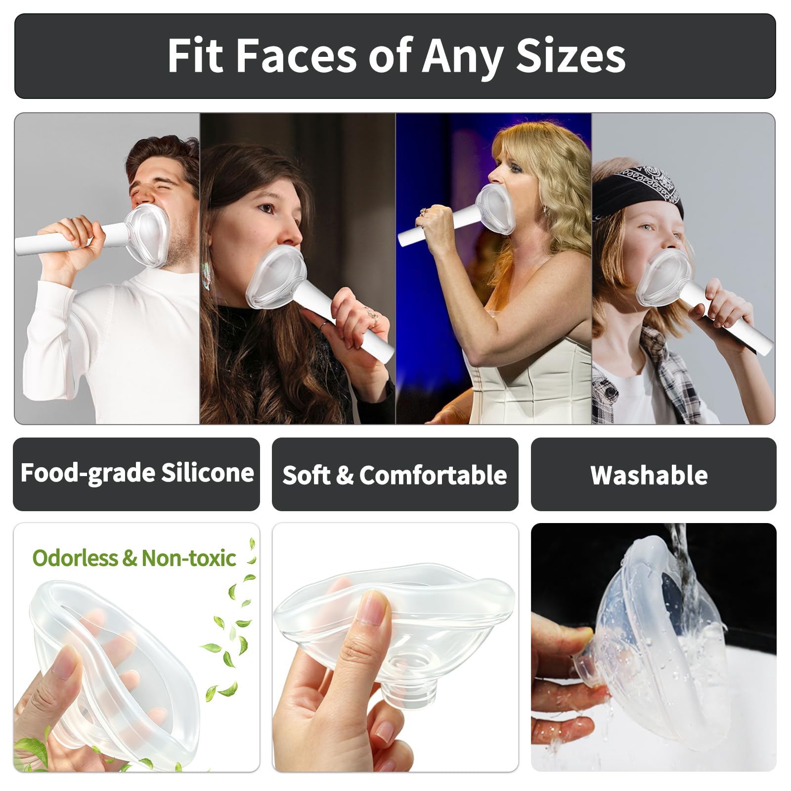 その他 Voicease The Vocal Silencer Amazon.com: TroyStudio Vocal Dampener, Food-Grade Soft Silicone