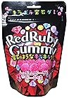 残り僅か！【爆下げ！】ベストブロス 宝石のようなキラキラグミ レッドルビーグミ ピーチ味 54g×10袋が激安特価！