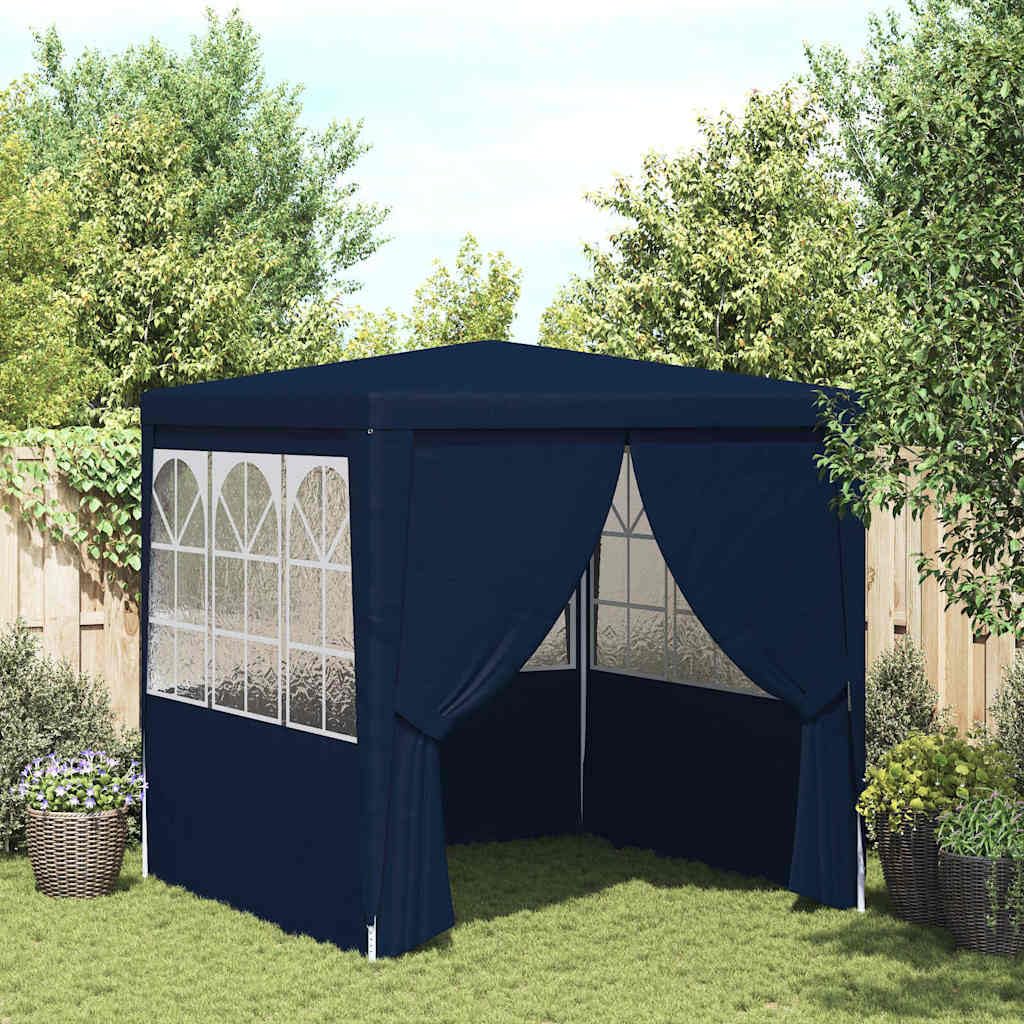Carpa Fiesta 2,5x2,5 m 90 g/m² Polietylen Niebieski