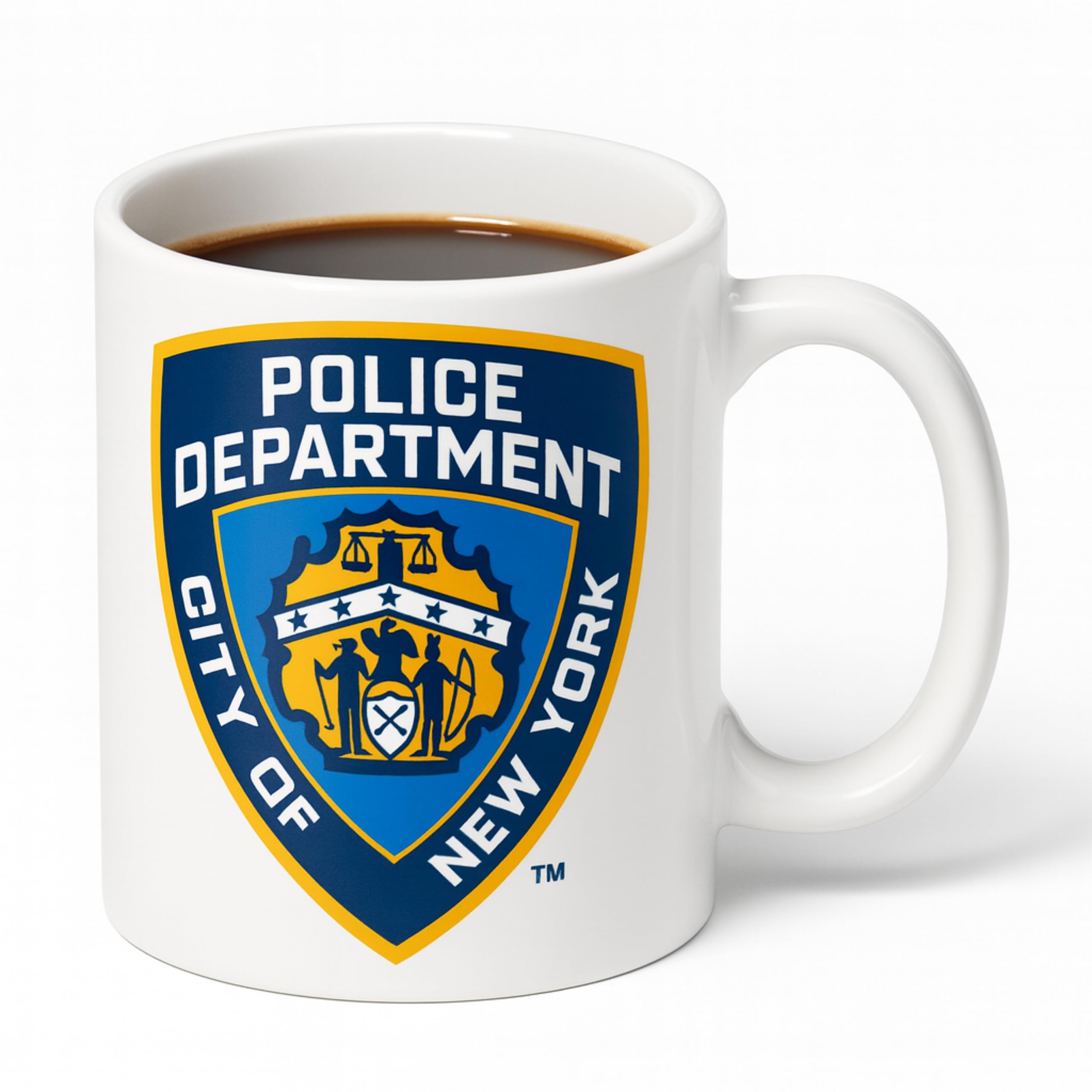 nypd スープ マグカップ Amazon.com: Nypd City of New York Police Department 11 Ounce White